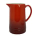 NEW LE Creuset Stone Glazed Pitcher-Cerise (Red) 1.5 Liter 1 5/8 Qt.