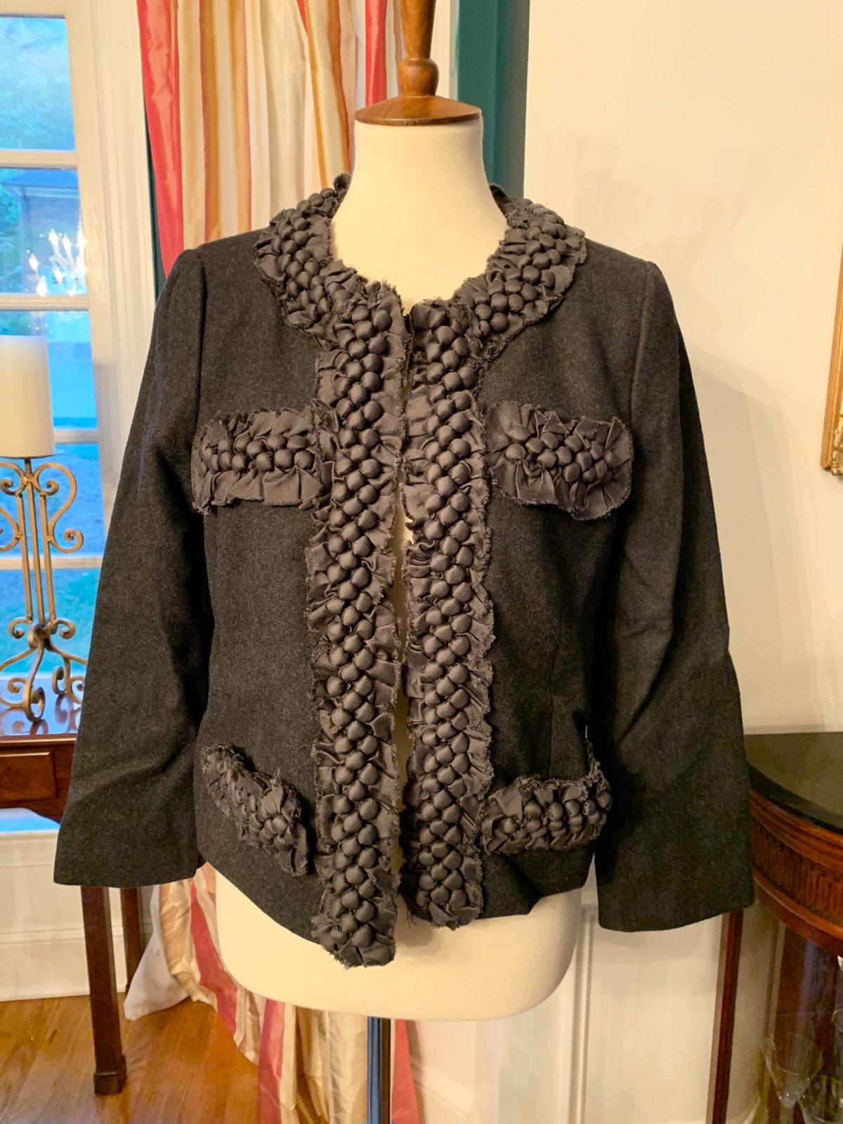 J Crew Size 8 Amazing Gray Blazer