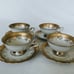 RKW Bavaria Fine China Set of 4 cups & saucers