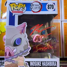 Inosuke Hashibira Funko Pop SIGNED