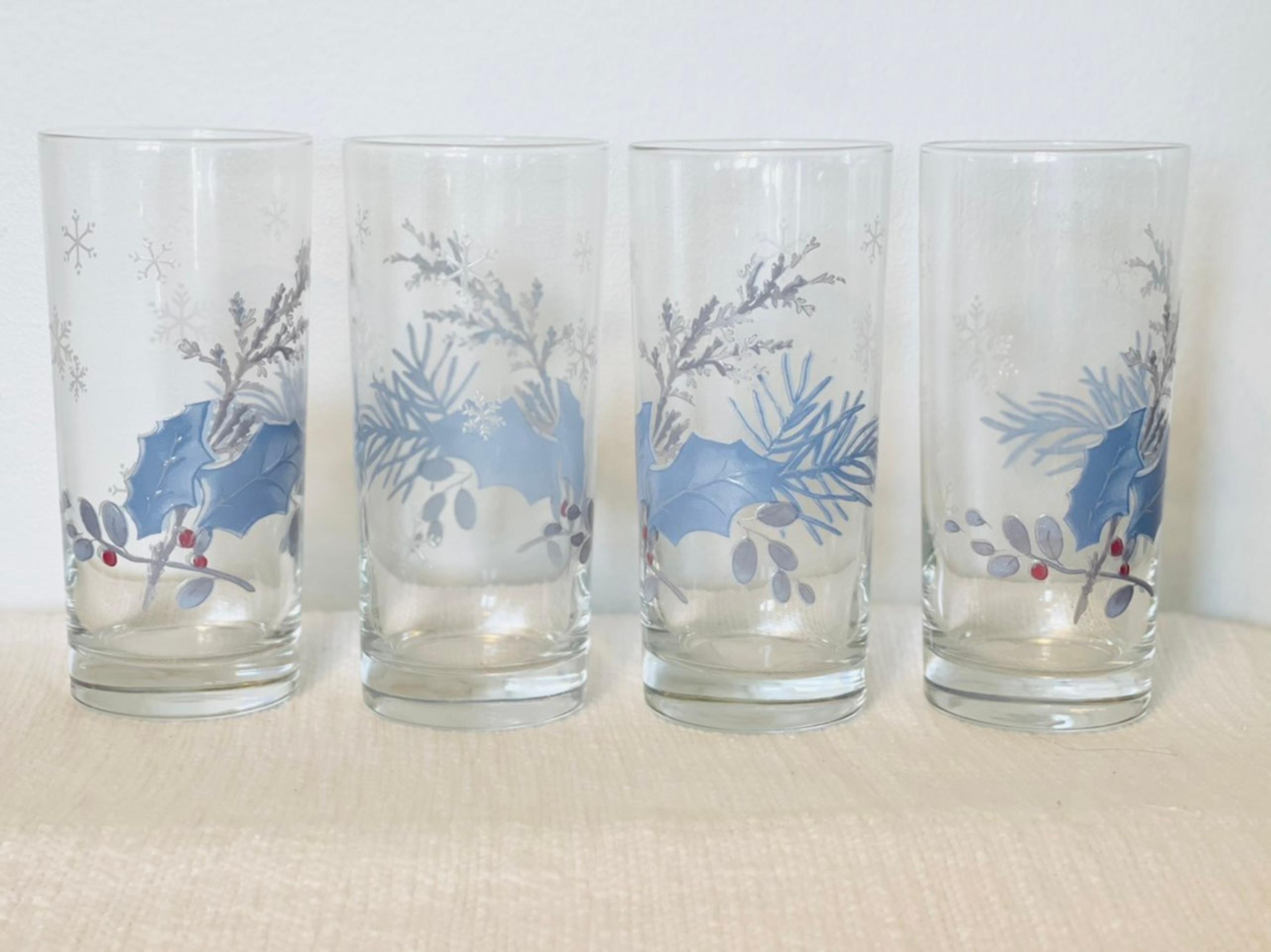 Vintage libbey glass tumblers