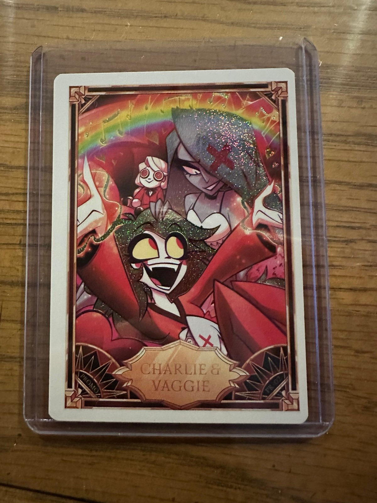 Charlie & Vaggie Promo Card