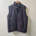 VINCE Men’s Quilted Puffer vest jacket, Lamb leather Wool, size M