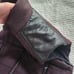 VINCE Men’s Quilted Puffer vest jacket, Lamb leather Wool, size M