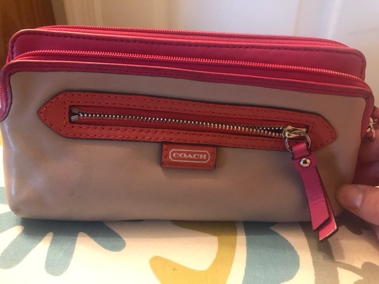 Leather Wristlet