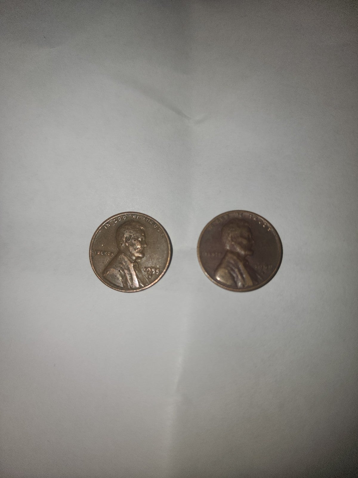 Penny coins for collectors