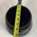 Mackenzie Childs Black Flower Market 8.5”Tall Enameled Pitcher Purple Blue Yell