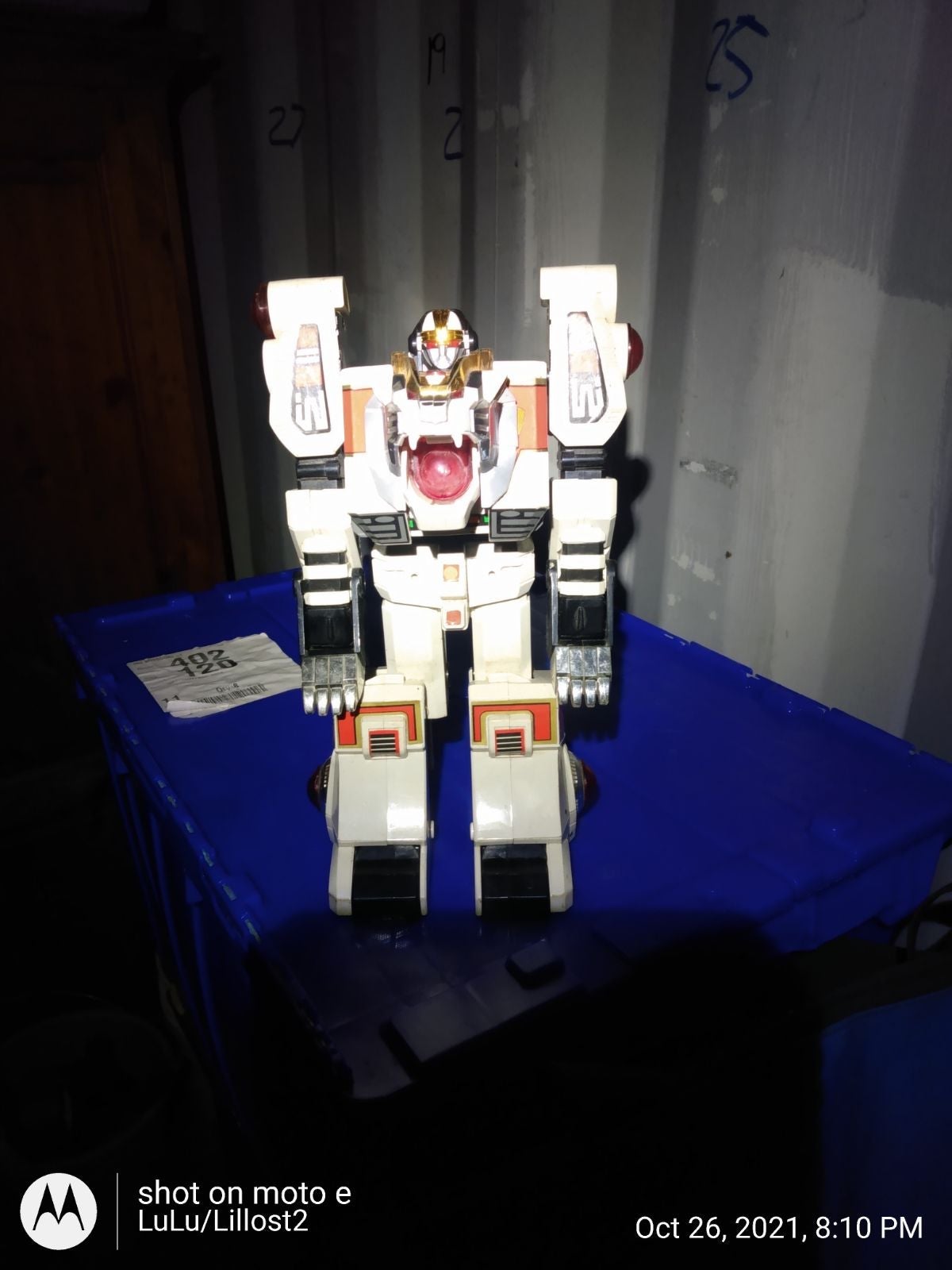 Vintage Bandai MMPR White Ranger Morpher