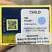 Mason Pearson Pocket Child Pure Bristle - CB4 - BLUE #1