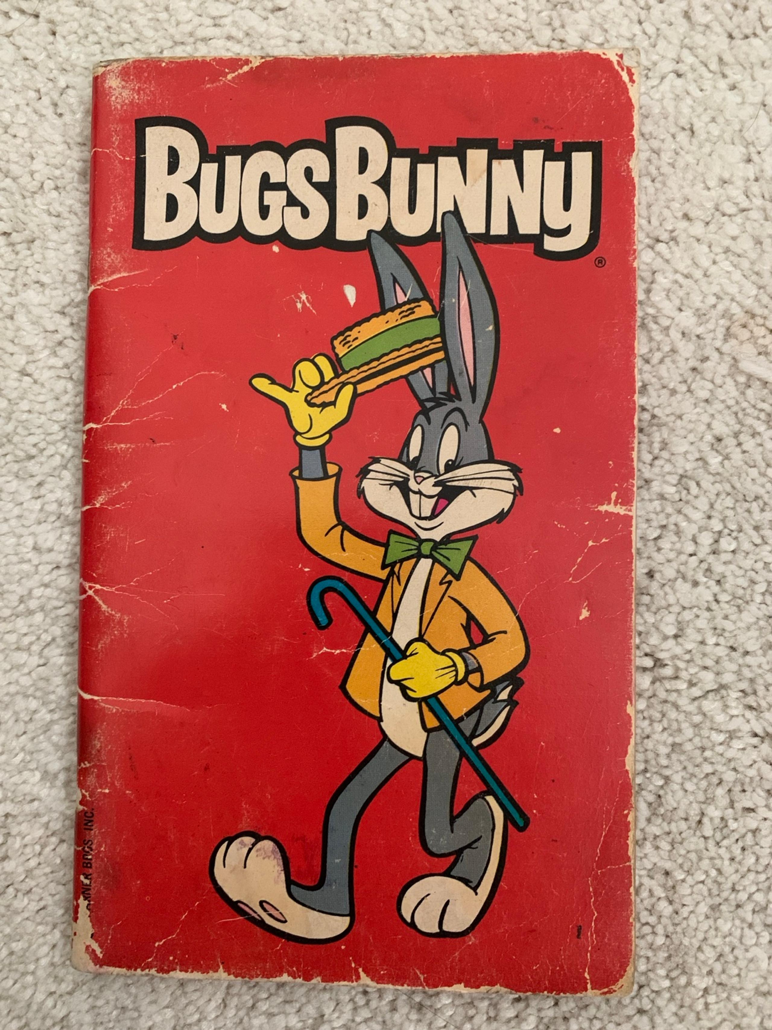 Vintage Bugs Bunny Comic Strip Book