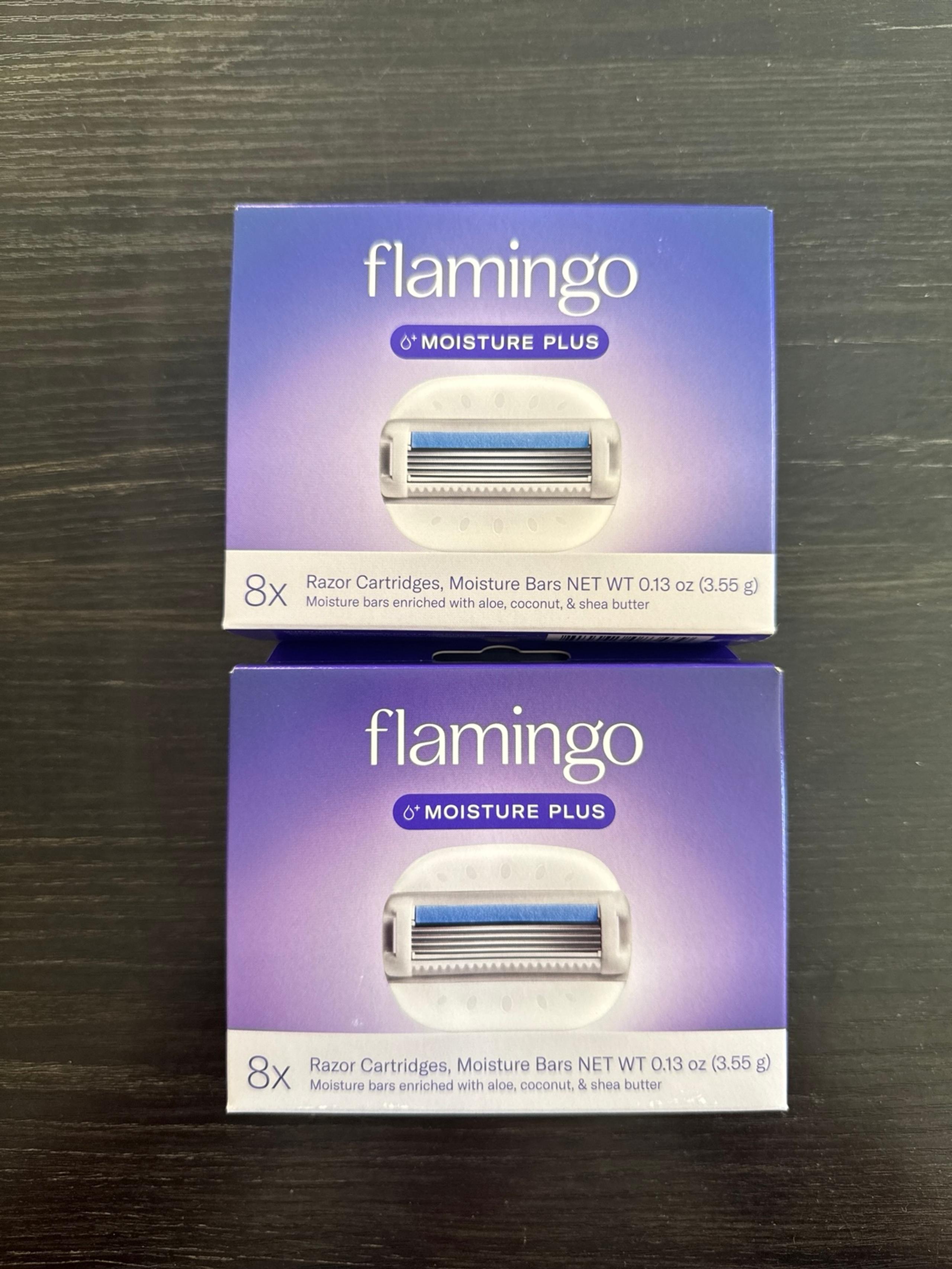 Flamingo Moisture Plus Razor Cartridges