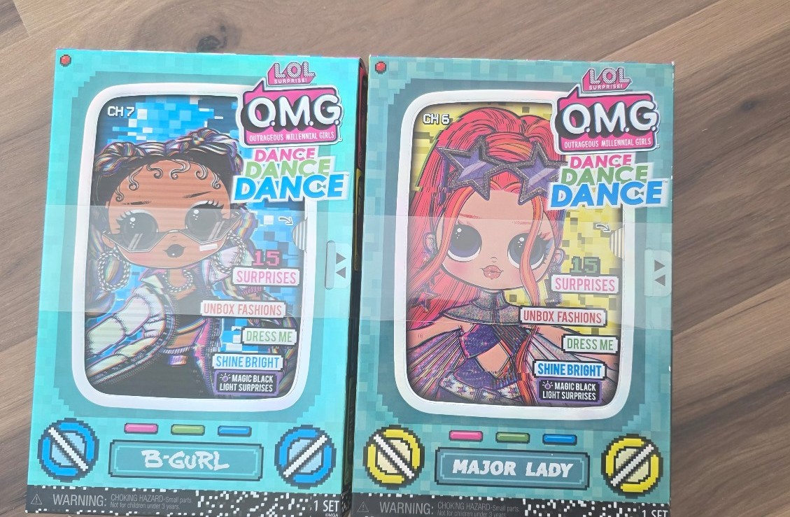 LOL OMG Dance Dance Bundle - B Gurl and Major Lady