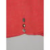 Pure Handknit art to wear peach coral cardigan Med Unique Buttons 100% Cotton