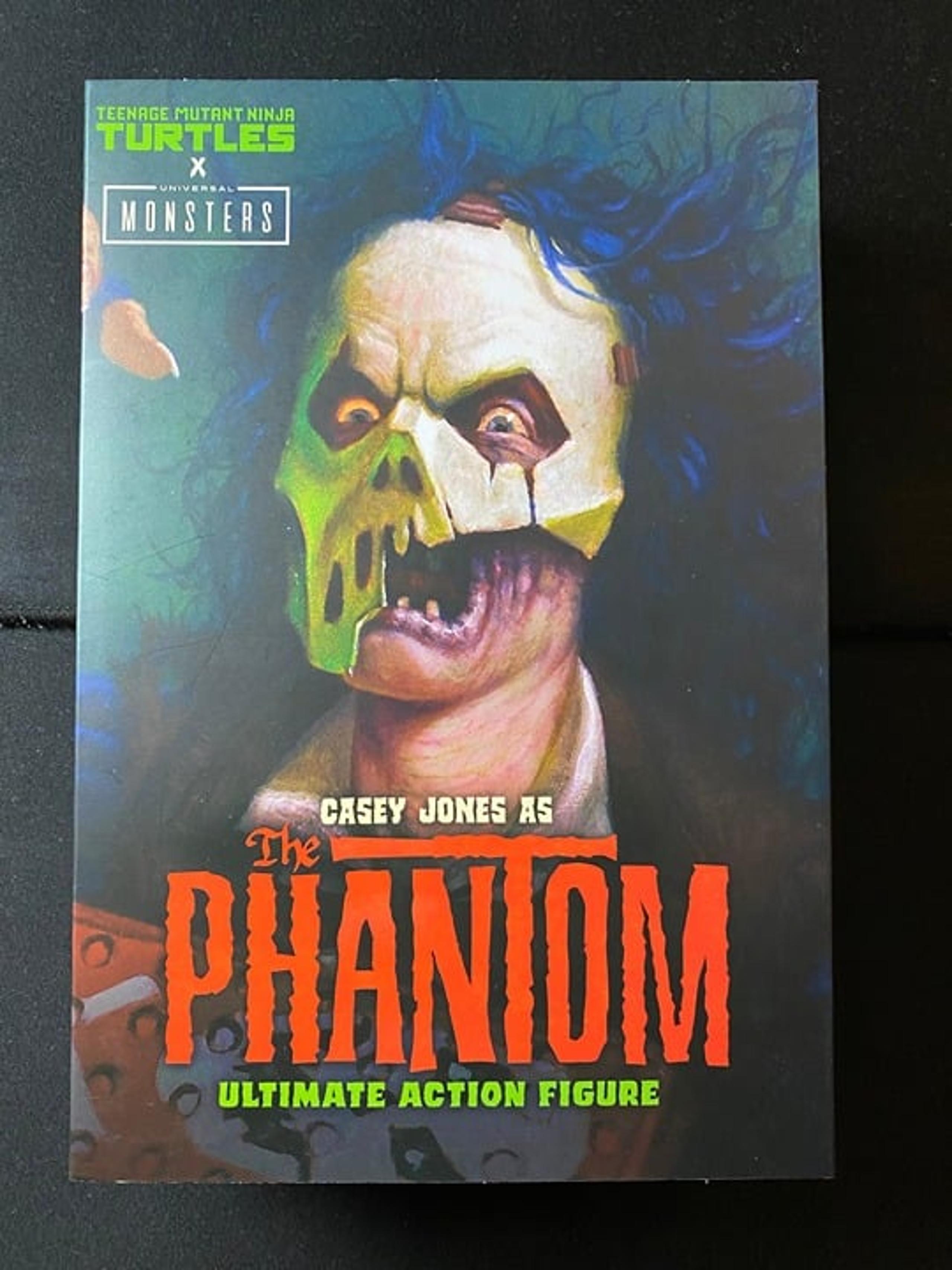 NECA Teenage Mutant Ninja Turtles Universal Monsters CASEY JONES The Phantom NEW