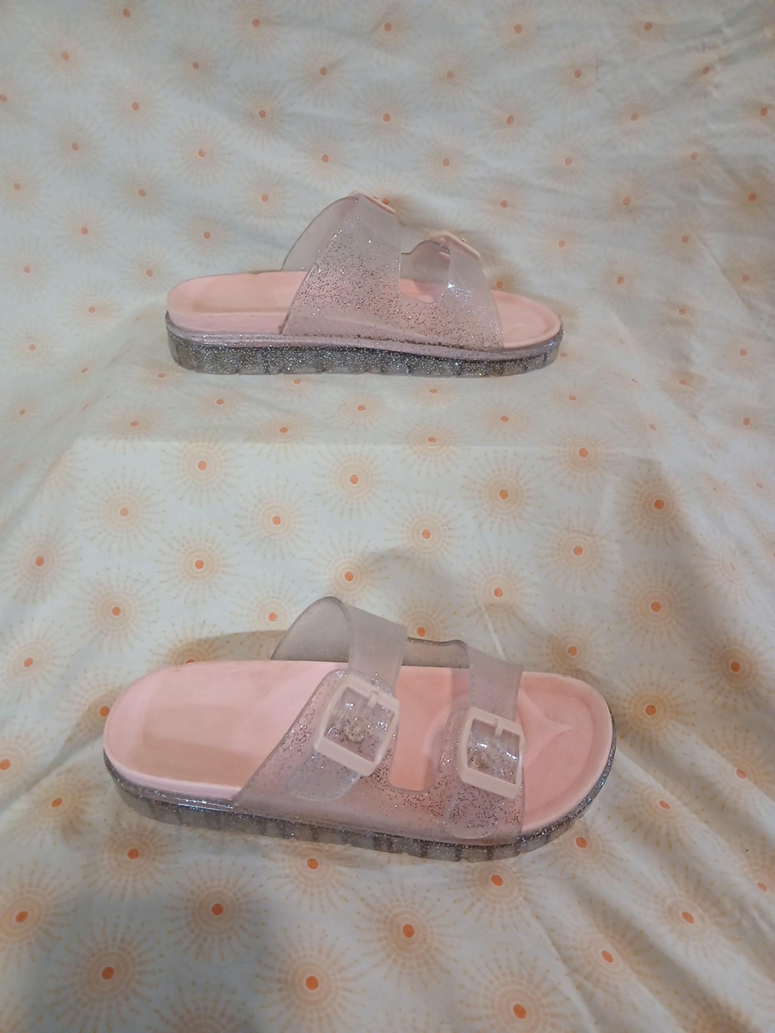 Little and Big Girls Jelly Two Buckle Sandals, Sz: 3