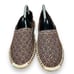 Cotheeka Natural Fiber Jute and Canvas Espadrilles Flats Brown Women's 8