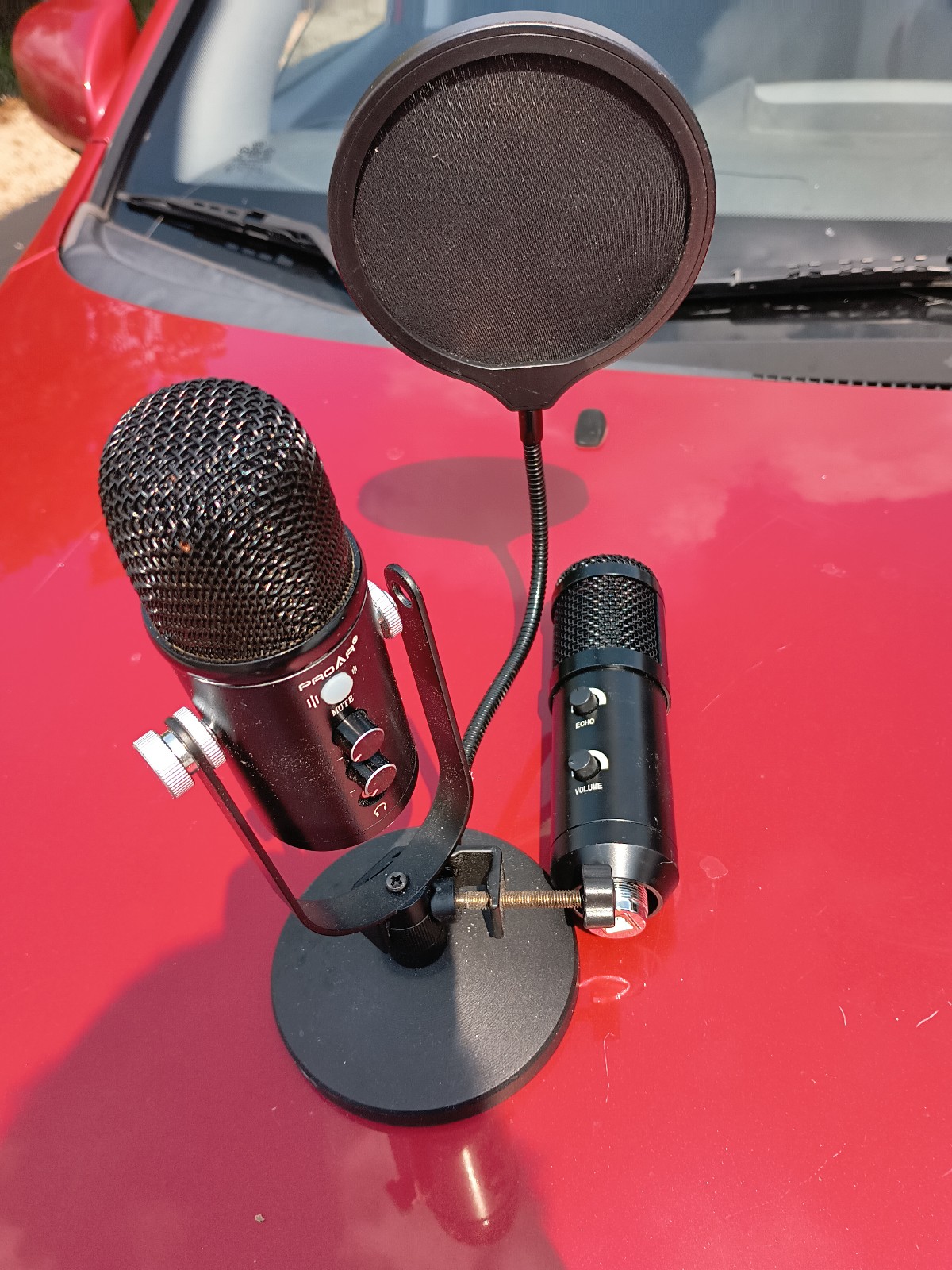 ProAir usb microphone (studio recording podcast)