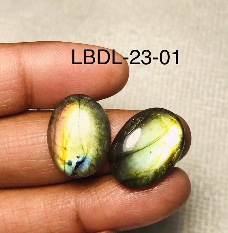 Labradorite Gemstone Cabochon-LBDL-23-01
