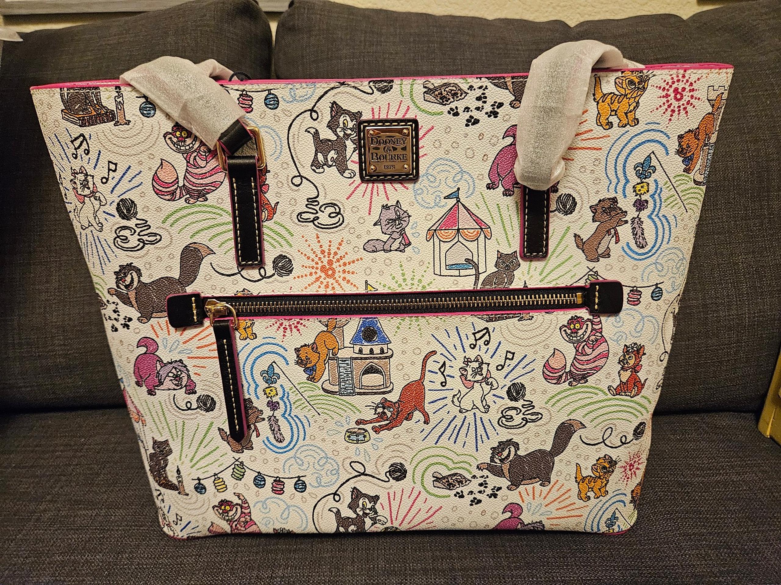 Dooney and Burke Disney Cats Tote