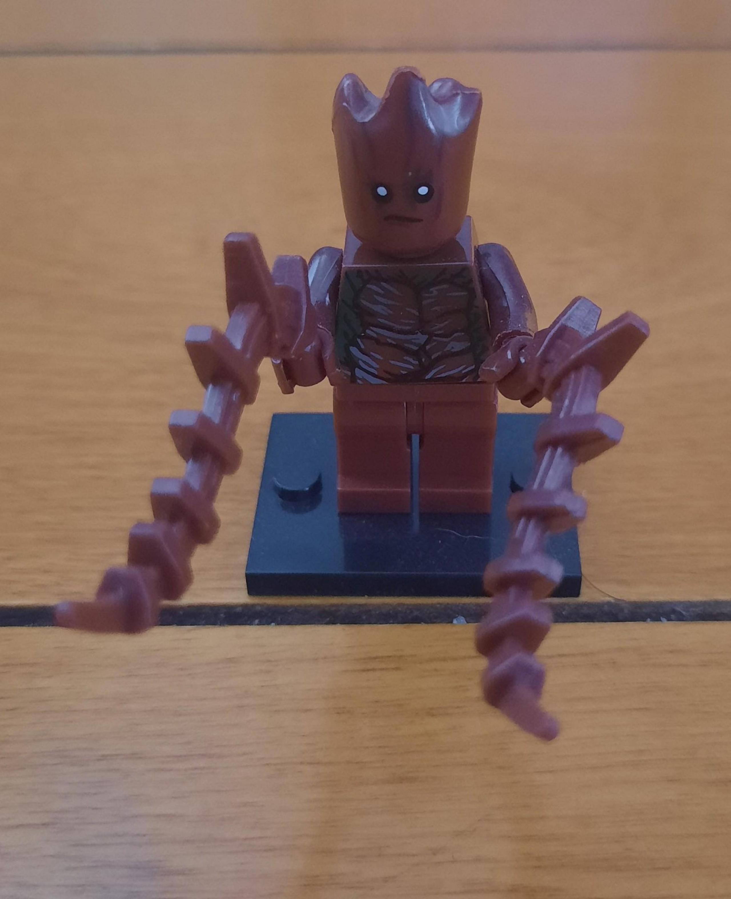 Groot Mini Figure by Building Block
