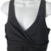 Giorgio Armani little black dress sleeveless textured excellent Size 42 IT 6 US
