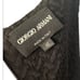 Giorgio Armani little black dress sleeveless textured excellent Size 42 IT 6 US