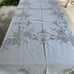 vintage tablecloth