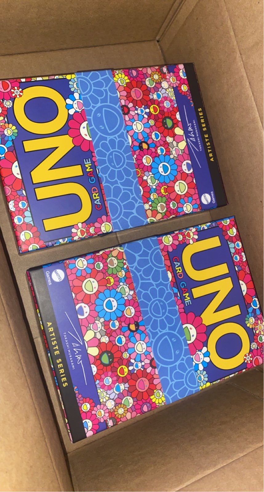 Mattel Creations Takashi Murakami x UNO Artiste Series Collab