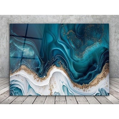 Art-Ocean Wall Decor-Stained