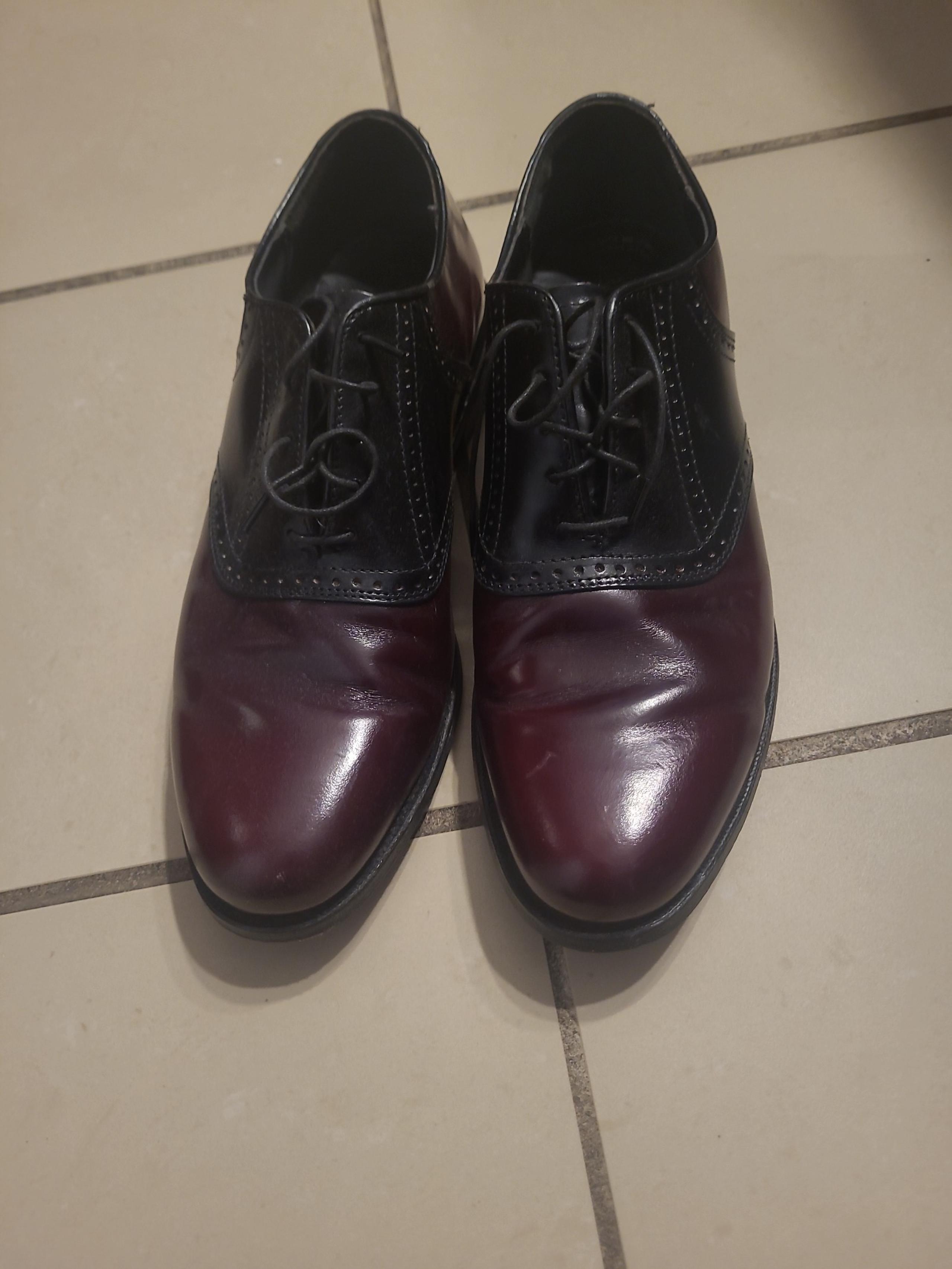 Shoes men brand lether sole  dexter sz 11.5