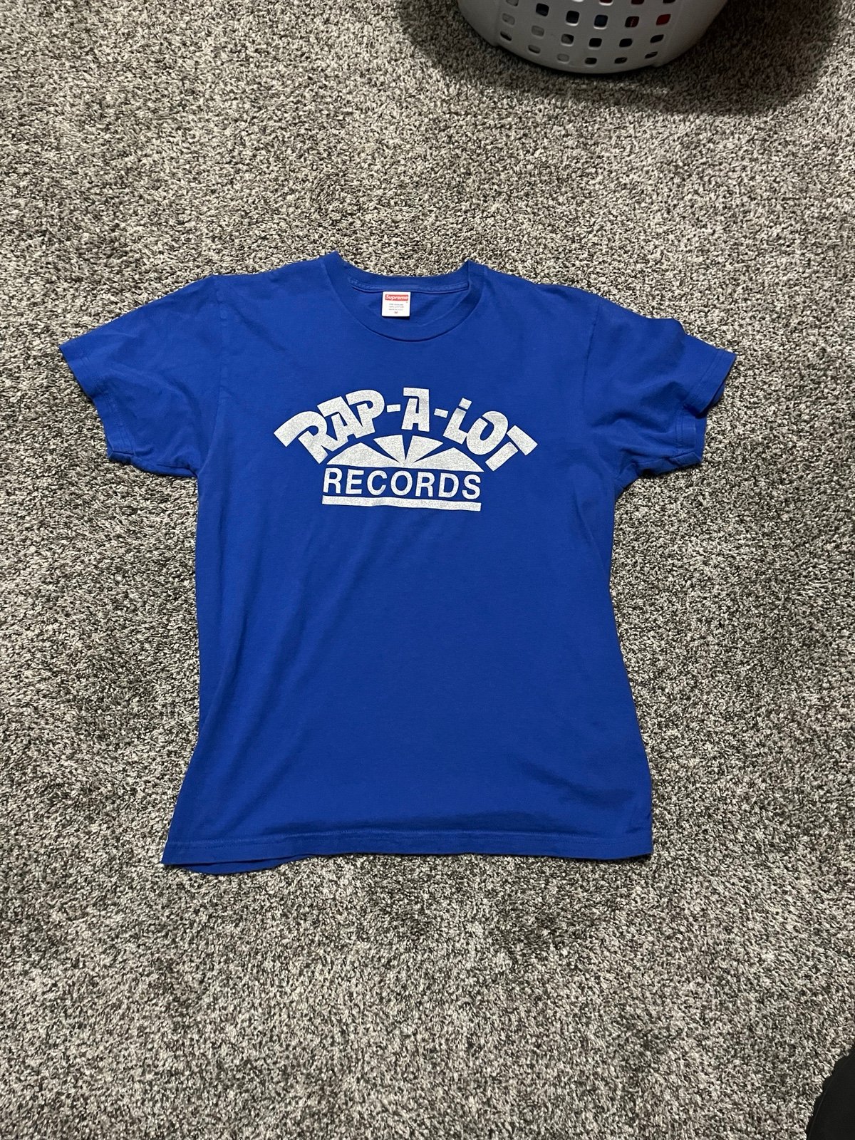 Supreme rap a lot records tee sales