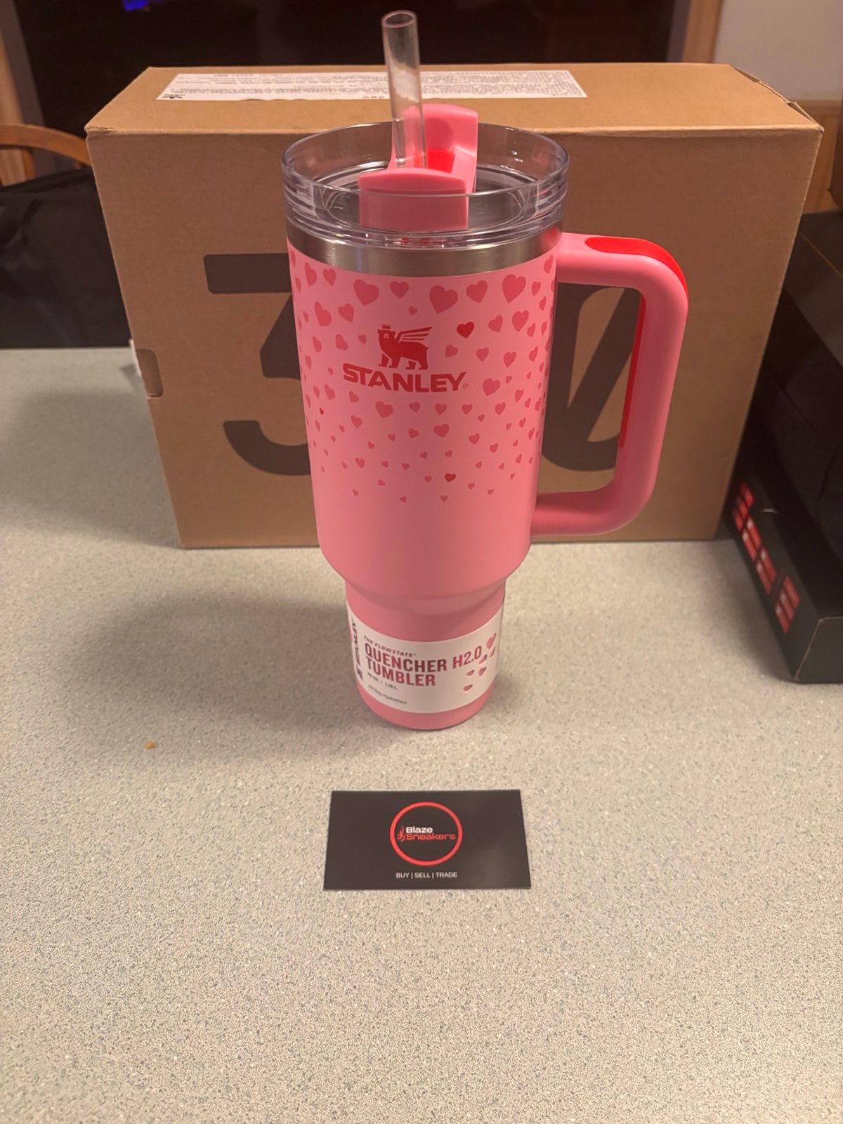 Stanley Target Valentine’s Day 2025 Sweet Hearts 40oz Tumbler IN HAND