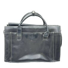 Samsonite Black Leather Messenger Bag