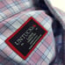 UNTUCKIT Wrinkle Free Large MINT Button Front Long Sleeve Check Dress Shirt
