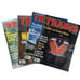Vintage Rail Road Magazines RailRoading Train Magazine 1993 Set 4 u