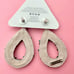 NWT Deepa Gurnani Anthropologie Pearl Rhinestone Statement Earrings Ivory Cream