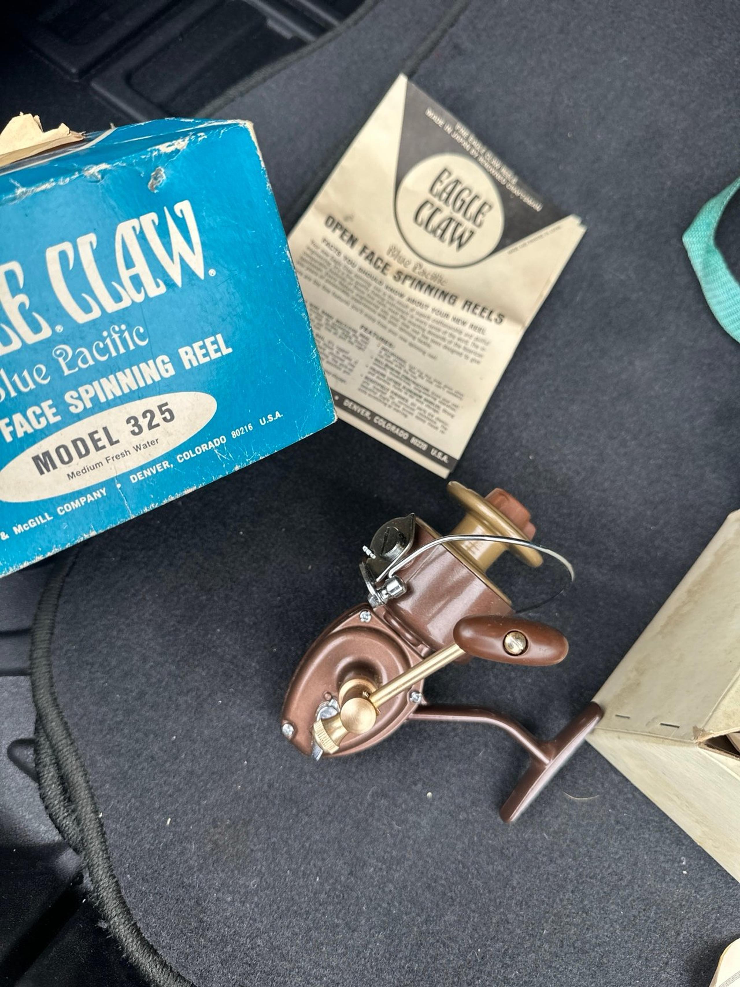 Vintage fishing reel