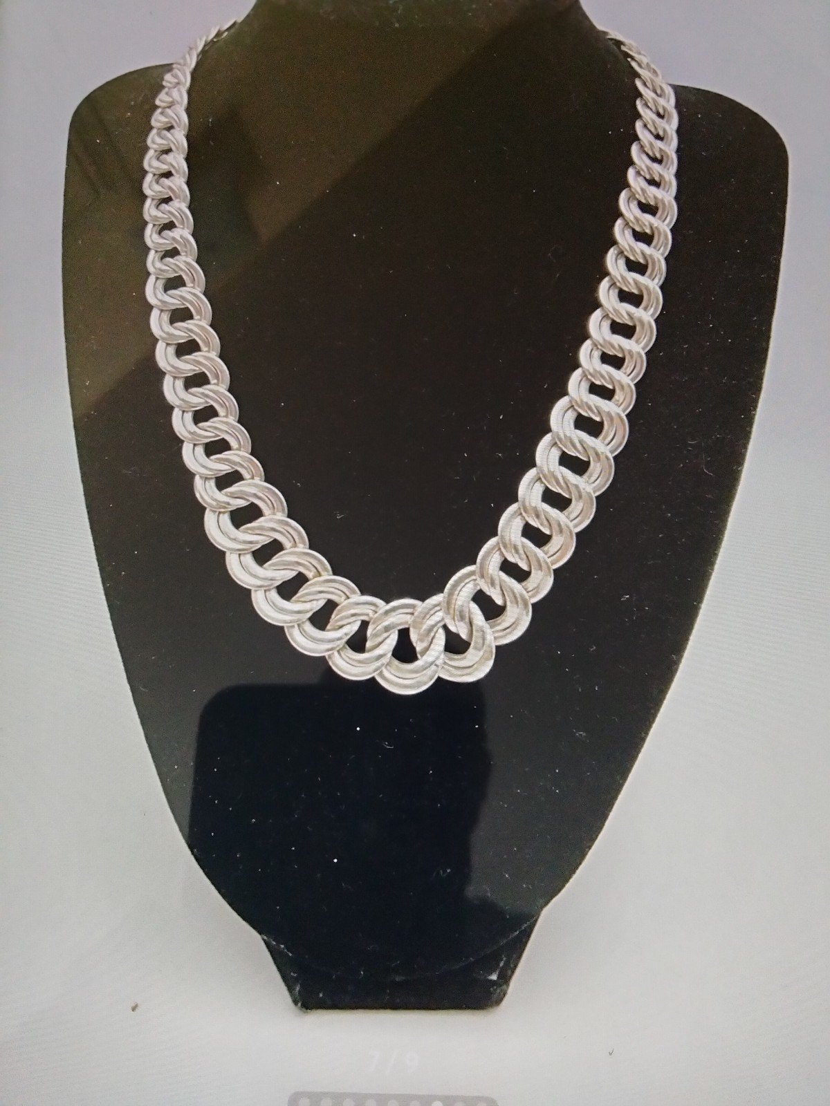 Insanely Heavy Sterling Necklace Stamped.925