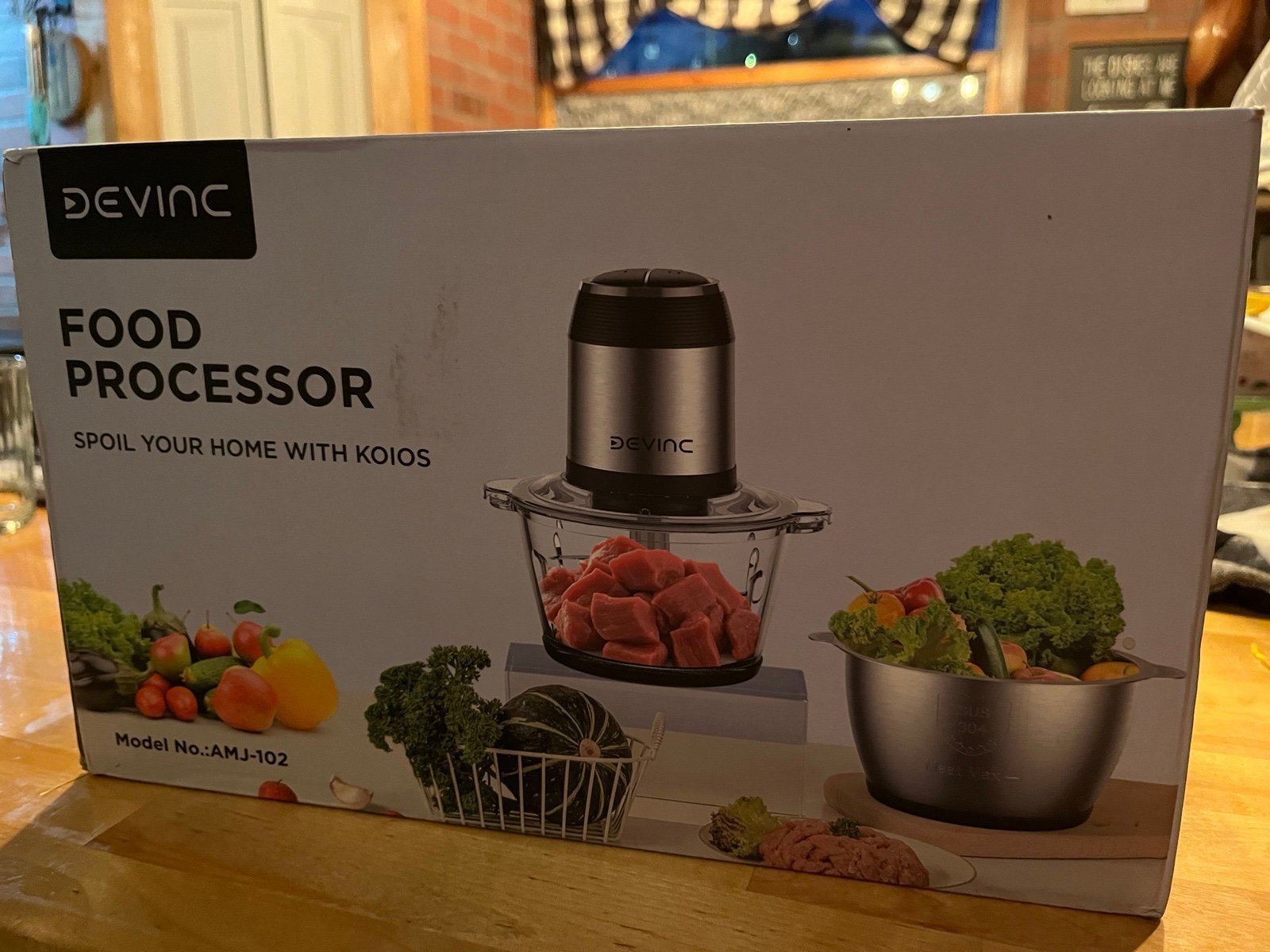New open box Devinc food processor