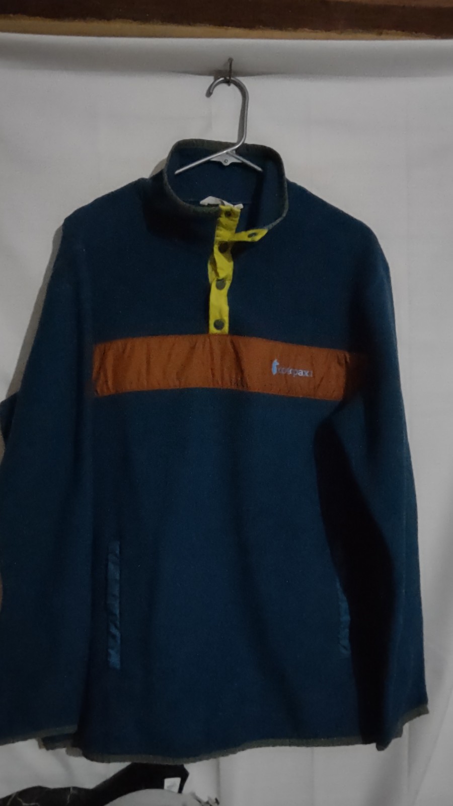 Cotopaxi Fleece Sweatshirt Jacket Winter Snap Top Color Block Ski Snowboard XXL