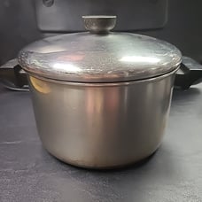 Revere Ware 1801 Copper Bottom 4 Quart Stock Pot + Lid