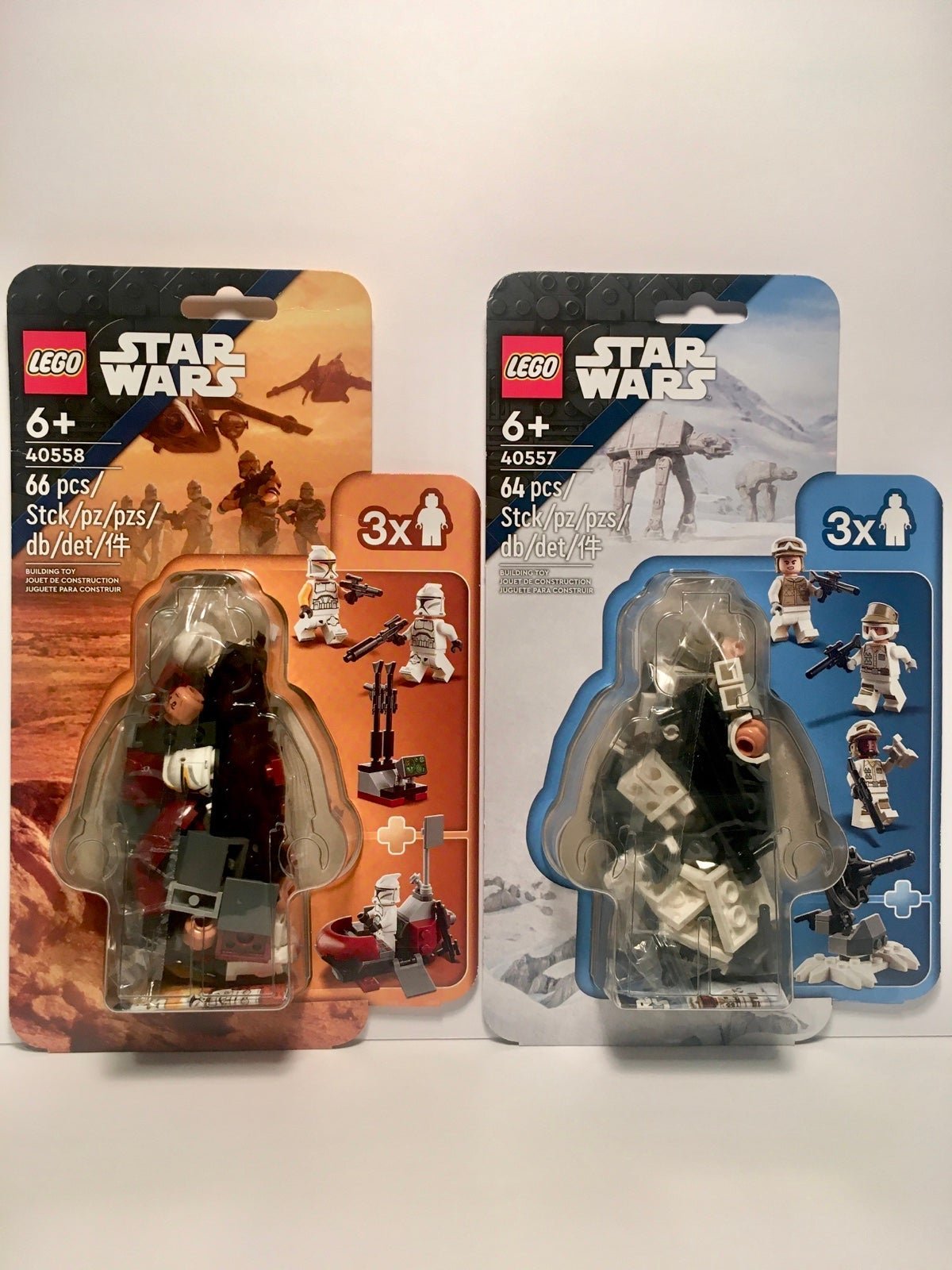 LEGO Star Wars 40557 40558 Sealed Packs