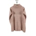 MiXIT Women’s Turtleneck Poncho Sweater One Size Dusty Rose Oc4