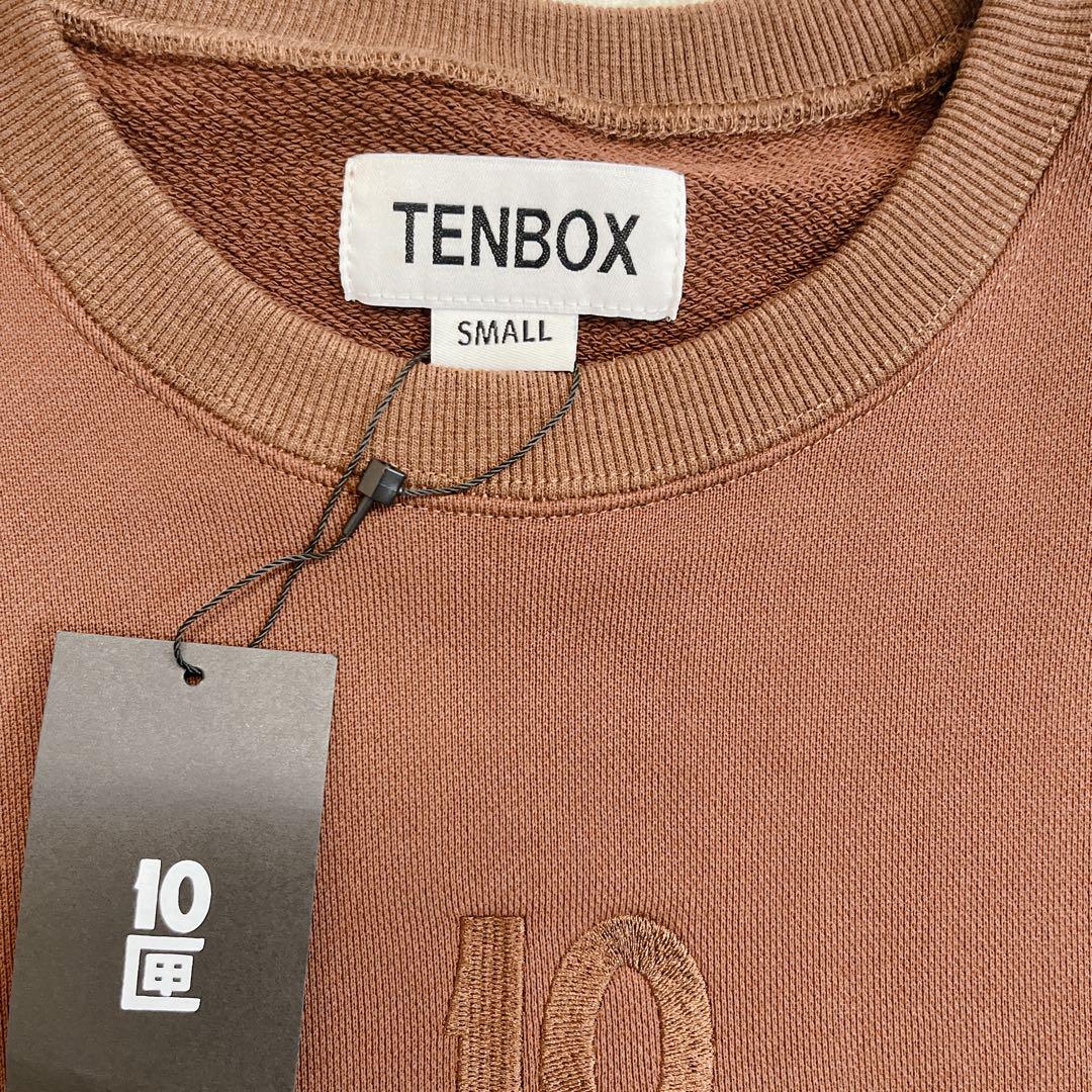 TENBOX 10匣 Sweatshirt, Size S, Brown