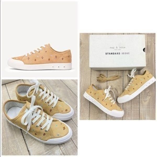 Rag & Bone Standard Issue Dune Embroidered Sneakers