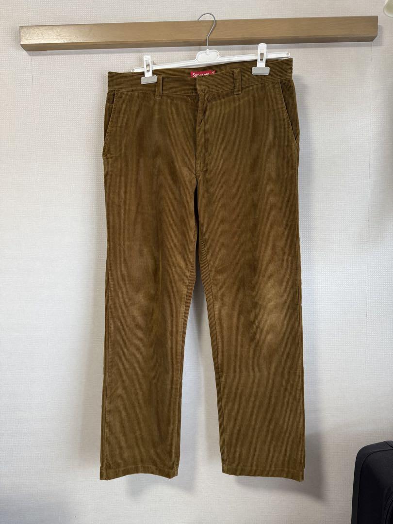 SUPREME 21AW Gonz Corduroy Chino Pant 34 Dusty Green WEEK6