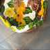 Vintage Union Made Toque Netted Hat Velvet Floral