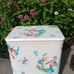 Vtg 1950s Redmon Pep-R-Mint Kids Baby Nursery Clothes Hamper Basket MCM