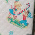 Vtg 1950s Redmon Pep-R-Mint Kids Baby Nursery Clothes Hamper Basket MCM