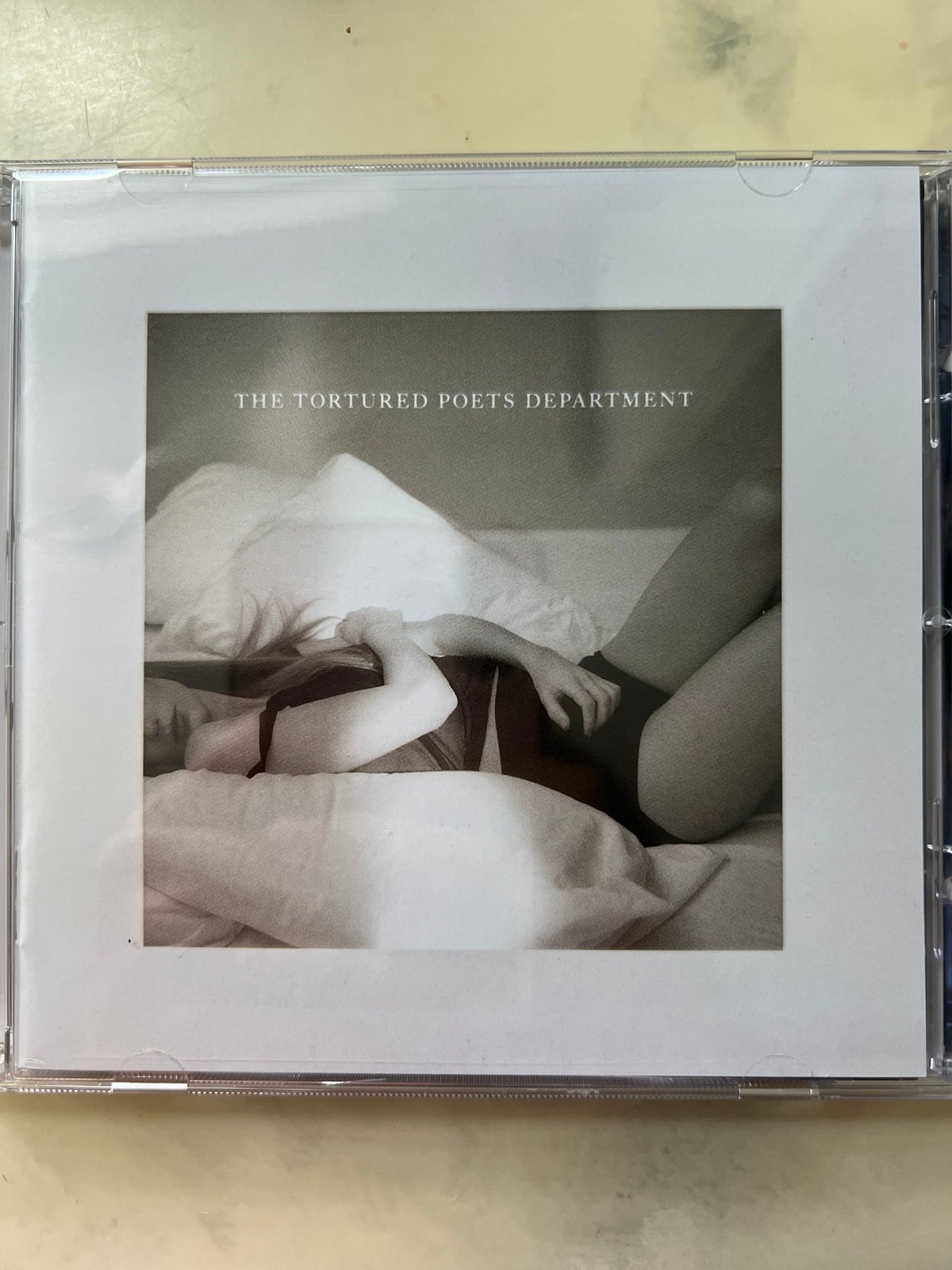 Taylor Swift TTPD signed CD (WITH HEART)!